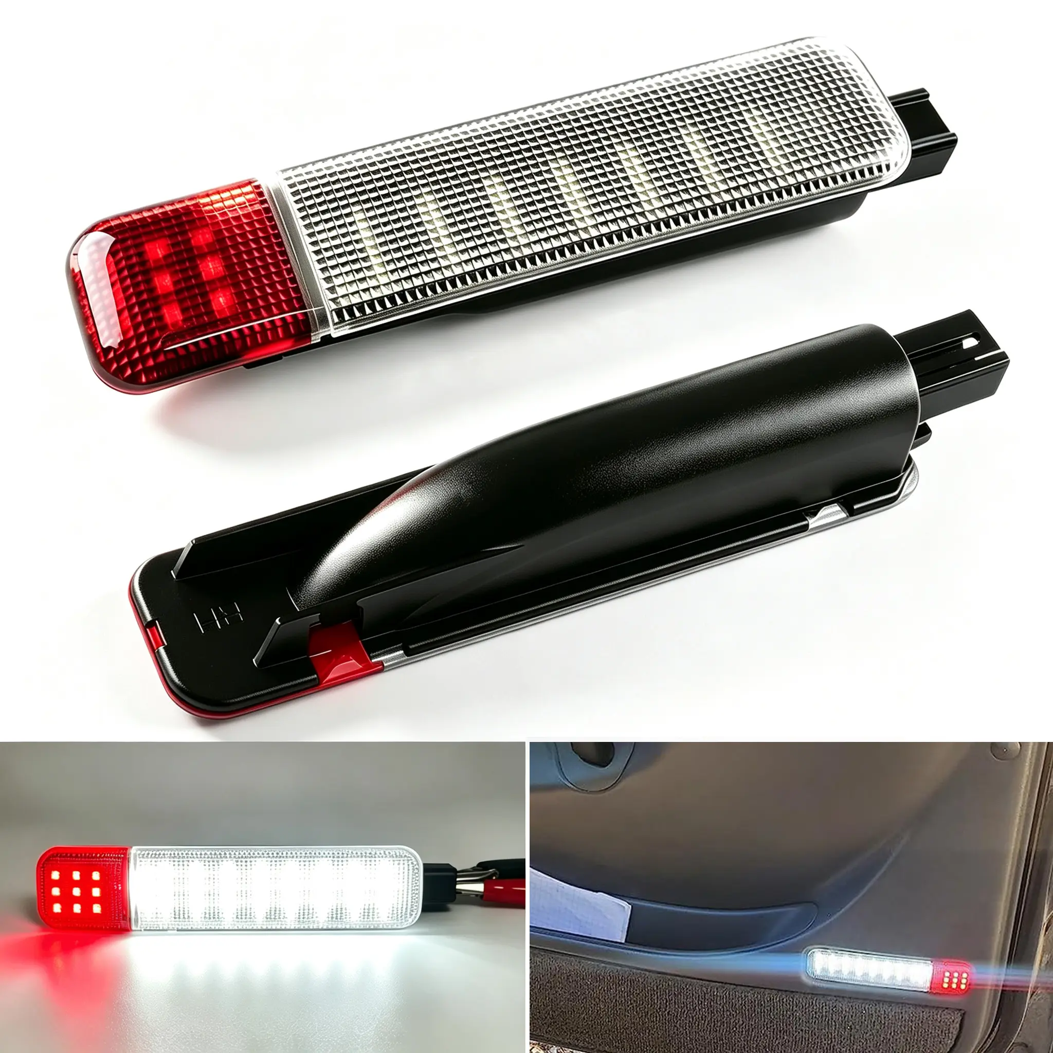 2pcs LED Door Panel Courtesy Warning Light Lamp Assembly for Chevy GMC C/K Silverado Sierra 1500 2500 3500 HD Suburban Avalanche 1500 2500 Cadillac Escalade Hummer H2 GMC Yukon XL 1500 2500, LED Car Lights Interior, Vehicle Welcome Light