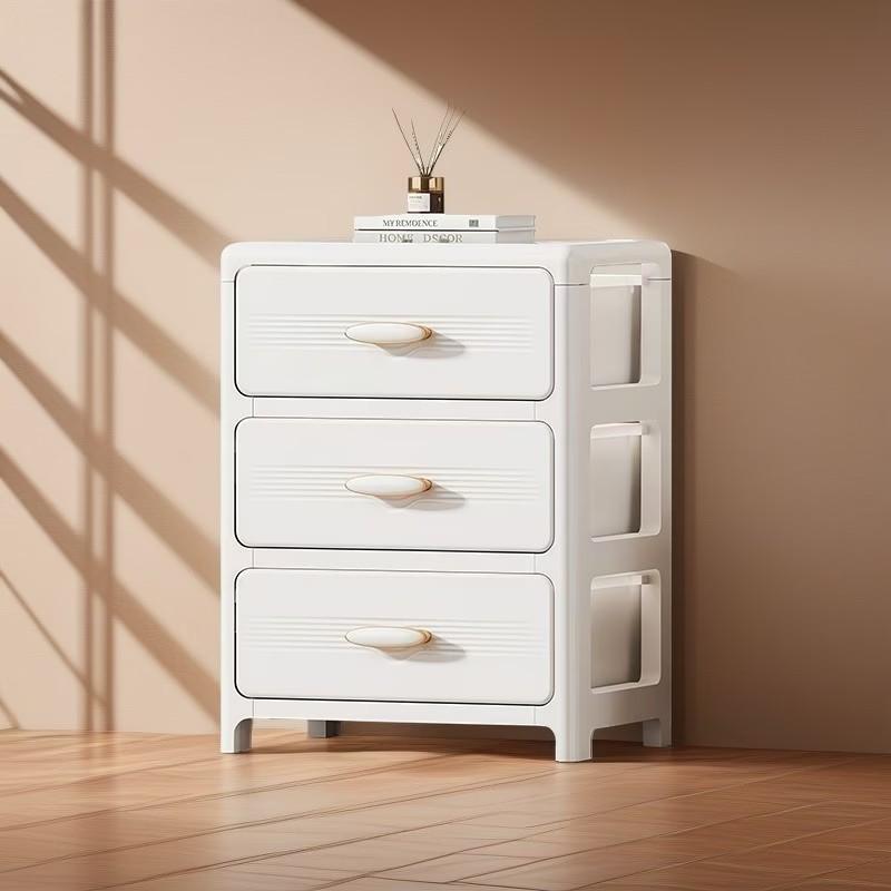Modern Style Multi-Drawer Plastic Storage Box, Easy to Clean and Space-Saving, Multifunctional Organizer for Bedroom Living Room Office Dormitory