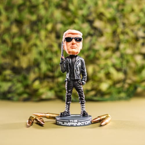 Donald Trump Collectibles - Proud Patriot Trumpinator: Donald Trump's 2024 Shaking Head Movement, Dedicated to Trump Supporters and Patriotic Americans | Ranked First Trump Gift