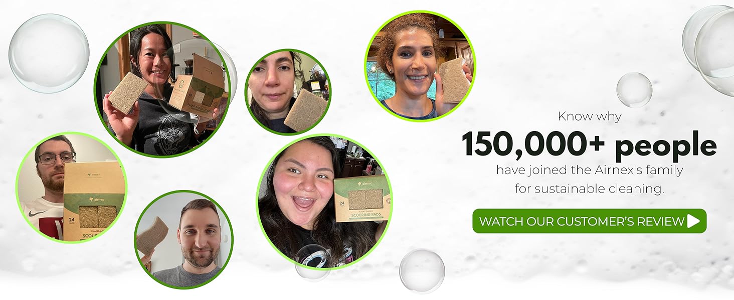 Natural Kitchen Sponges (12 Pack) - Biodegradable Cellulose & Coconut Scrubber Dish Sponges for Kitchen - Eco-Friendly, Non Scratch, Compostable, Non Toxic S-Shaped Natural Sponges for Dishes