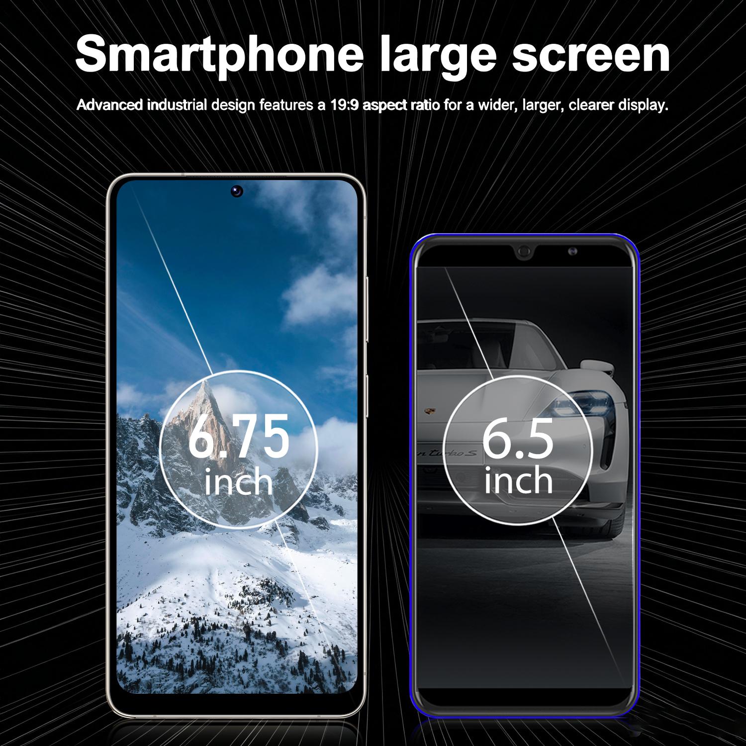 Astarry-S26 Ultra smartphone with 6.75-inch large screen, Touchscreen Phone, Touchscreen Cellphone, 3GB+32GB RAM, 4100mAh battery, dual SIM card camera 5MP+13MP, Android 12.0720x1560 resolution with touch pen for global unlocking of 4G network smartphone