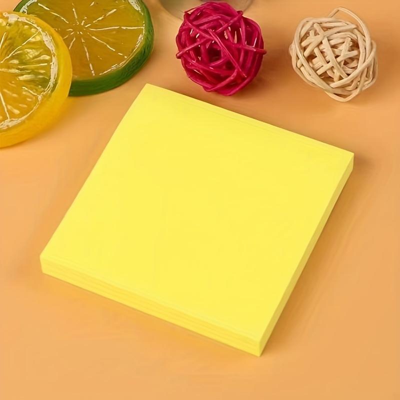 300pcs Vibrant Fluorescent Sticky Note Set: Assorted Colors Perfect for Students & Office Supplies, Cute Pads for Colorful Notebook Organization