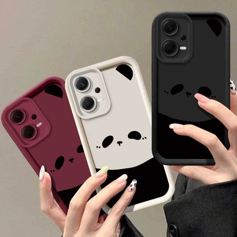 1 Piece Note12Pro 5G napping panda Flexible Case For Redmi Note 12 Pro 5G With Lightweight Features Suitable For Casual