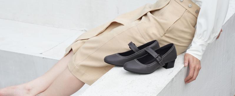 Ortho rest Women Mary Janes Shoes Accommodating to Bunion-Friendly Dress Shoes Low Chunky Heels Work Pumps