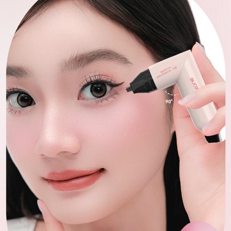 Dezone Eyeliner Stamp Tool, Waterproof Smudgeproof Eye Tail Design, Easy Use for Lazy People, Perfect for Precise Application