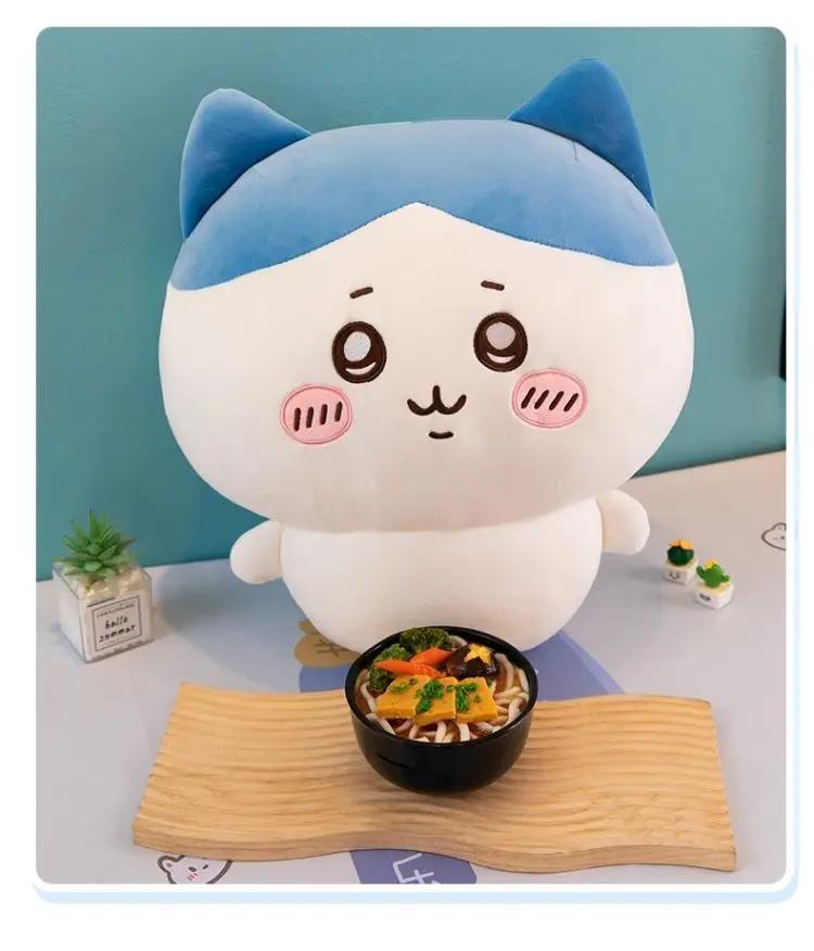 2026 new Chiikawa Usagi Hachiware Animation peripheral cartoon cute three-dimensional doll girl sleeping doll sofa pillow birthday gift Stuffed Animals