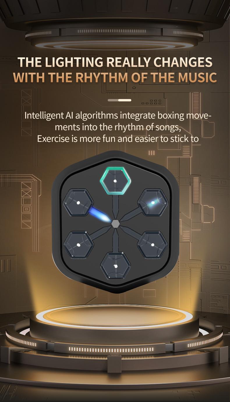 ONEPUNCH 2.0PRO Smart Bluetooth Music Boxing Machine punchmachine
