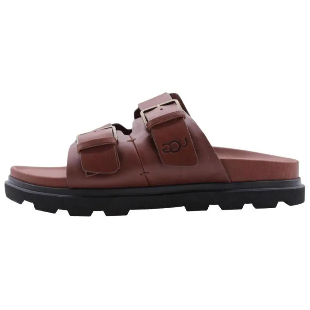 UGG Capitola Buckle Slide Sandal Cognac 1153102-COG