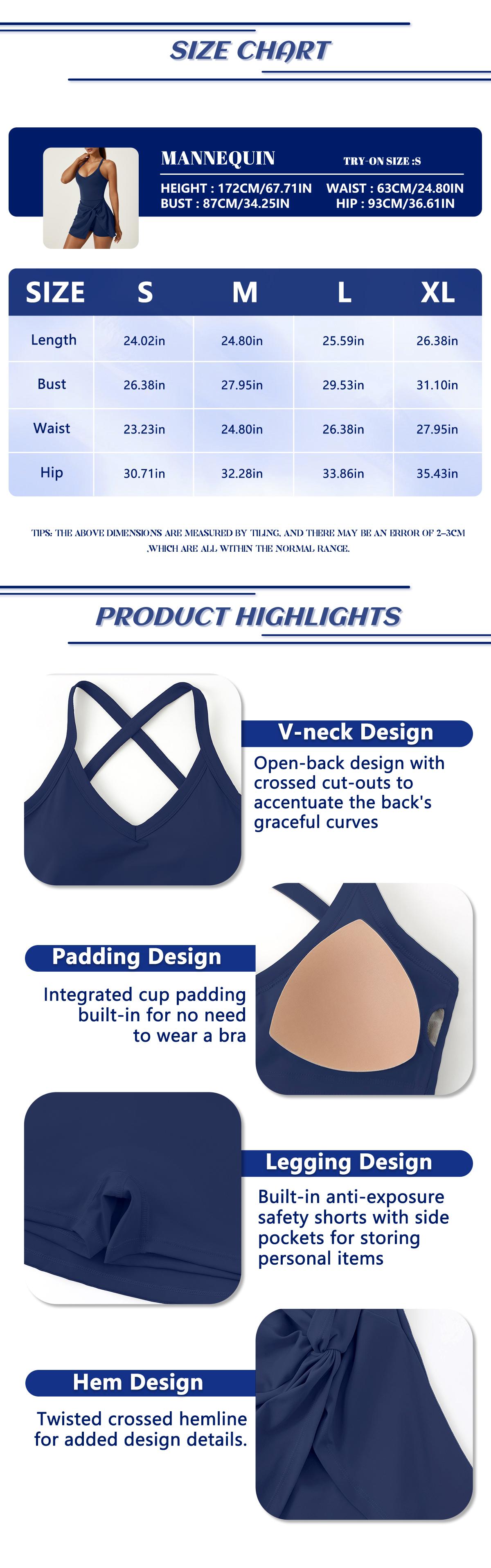 TimeOFF Women's Solid Color Cross-Back Tank Romper & Sports Skirt Set , Yoga, Gym & Tennis-Ready , Fashion Stretch Fabric, Summer Athletic Wear – Cheerleader Style Workout Running Clothes Sporty Lace Up Fitness Clothes Sportswear