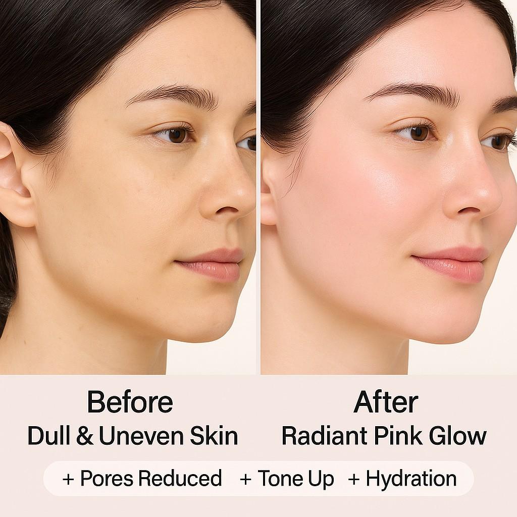 1PCS PDRN Pink Collagen Toning Toner Pad Deep Cleans Pores Unclogs Pores Improves Skin Radiance Suitable for All Skin Types