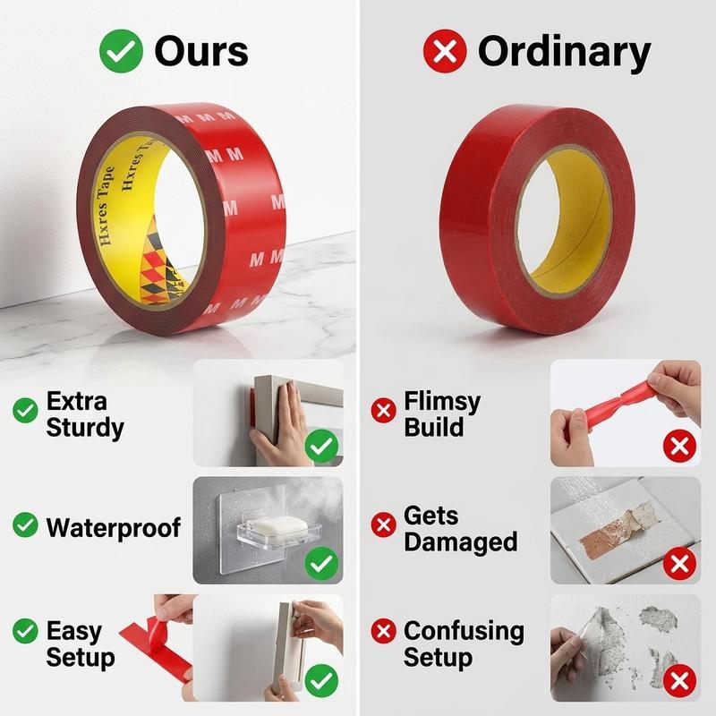 Hxres Double-Sided Strong Nano Mounting Tape