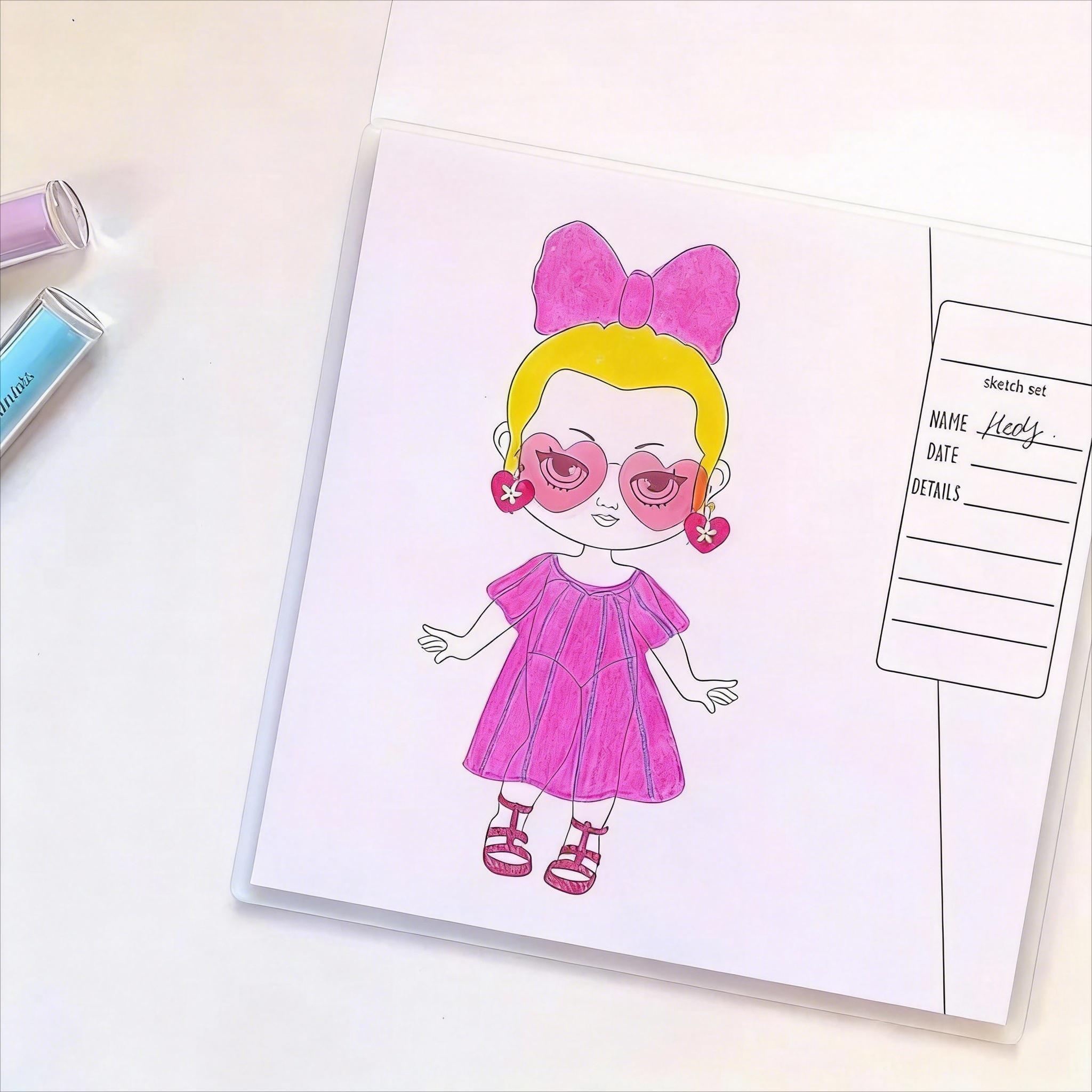 Creative Makeup Sticker Coloring Book, Learn Makeup Skills, Develop Aesthetic Sense, Enjoy DIY Beauty Fun!