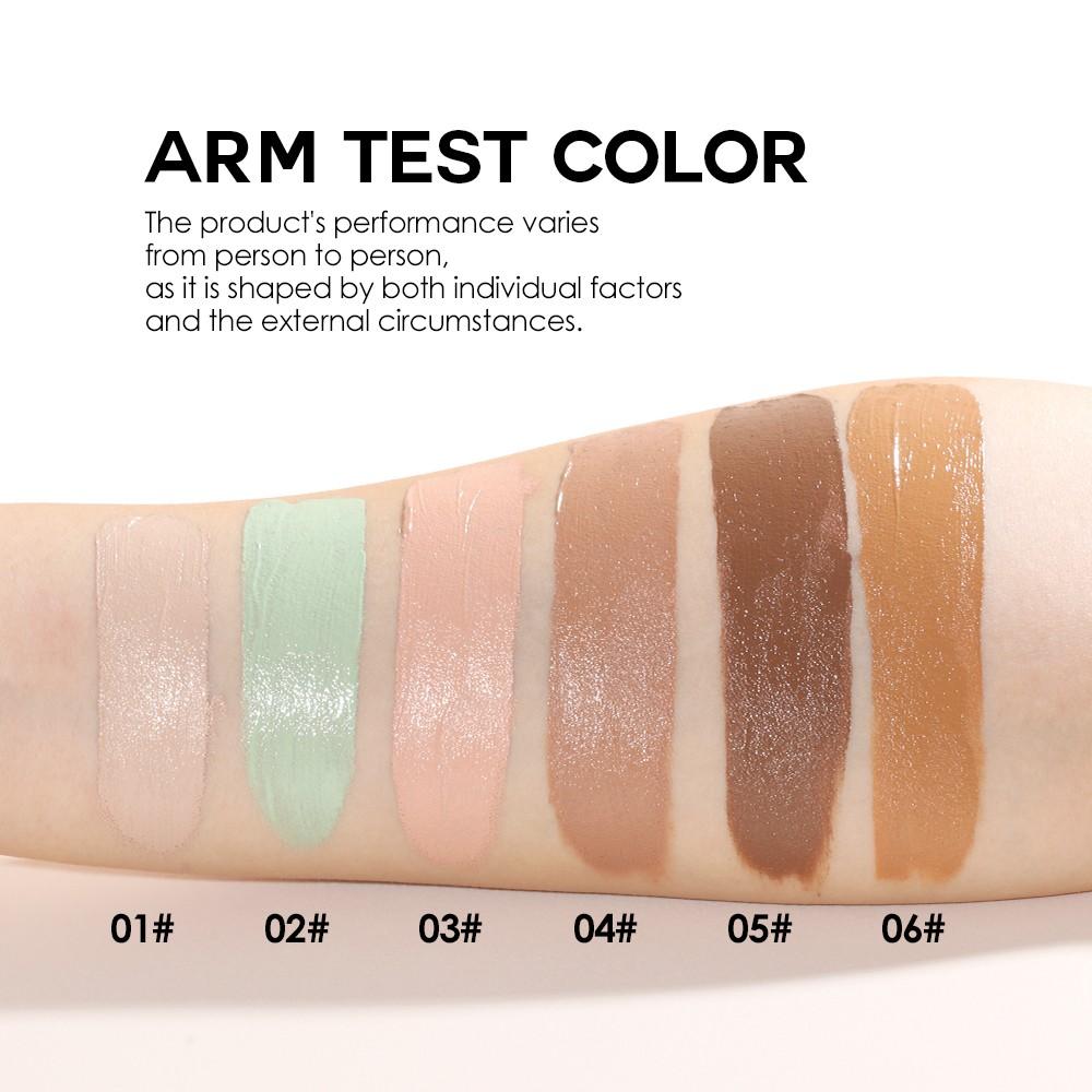 Julystar Multi-Color Concealer Liquid, Matte Finish, Natural Fit, Lightweight Hydrating Texture, Covers Imperfections, Multi-Pack