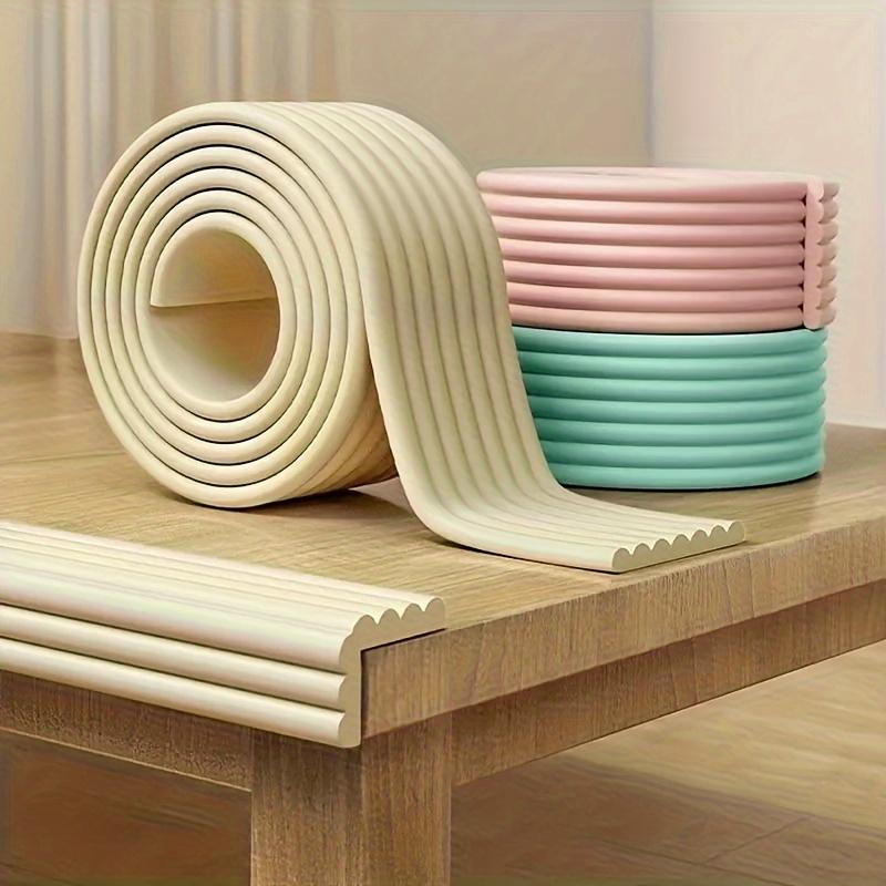 Yitape Universal Furniture Corner Protector Stickers, Soft Self-Adhesive Strip, Easy Install for Table/dresser, Invisible Protection