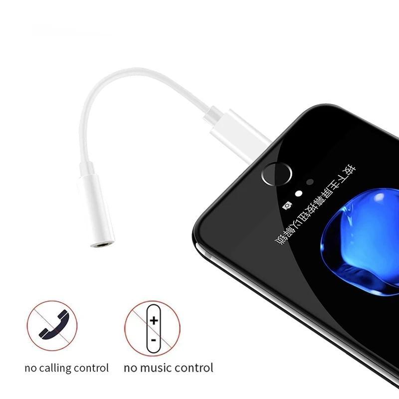 3.5mm AUX Audio Adapter for iPhone (11, 12, 12 Mini, 13, 14 PM, SE 2020, XS, XR, X, 8, 7) – iOS Lighting to Jack Audio Cable