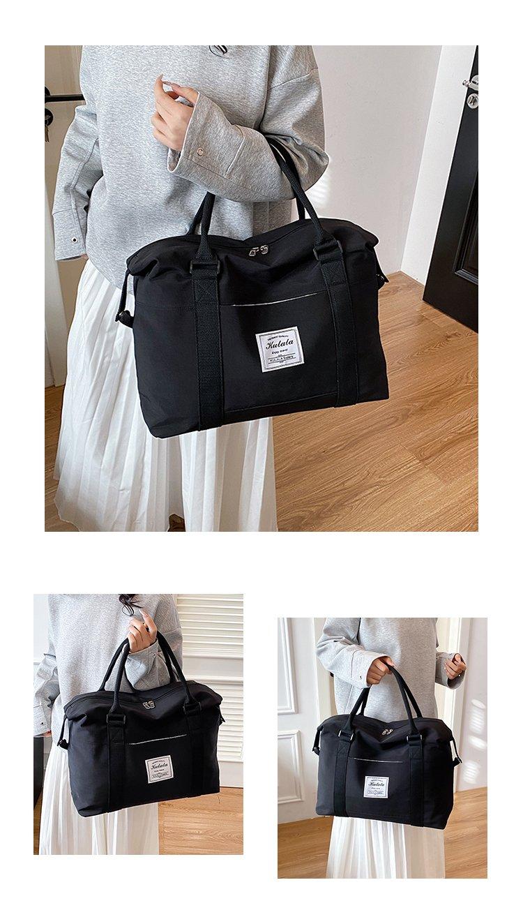 1PC Casual Travel Tote Bag Large Capacity Multi-Functional Handbag Crossbody Bag with Shoe Compartment for Gym Business Trip