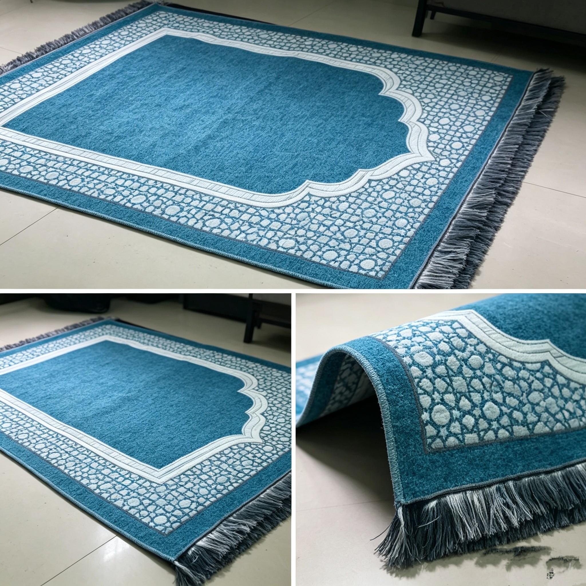 Muslim Prayer Mat Islamic Festival Gift Praying Rug, Muslim Prayer Rugs, Prayer Supplies, Islamic Religious Items, Perfect for Daily Worship and Special Occasions