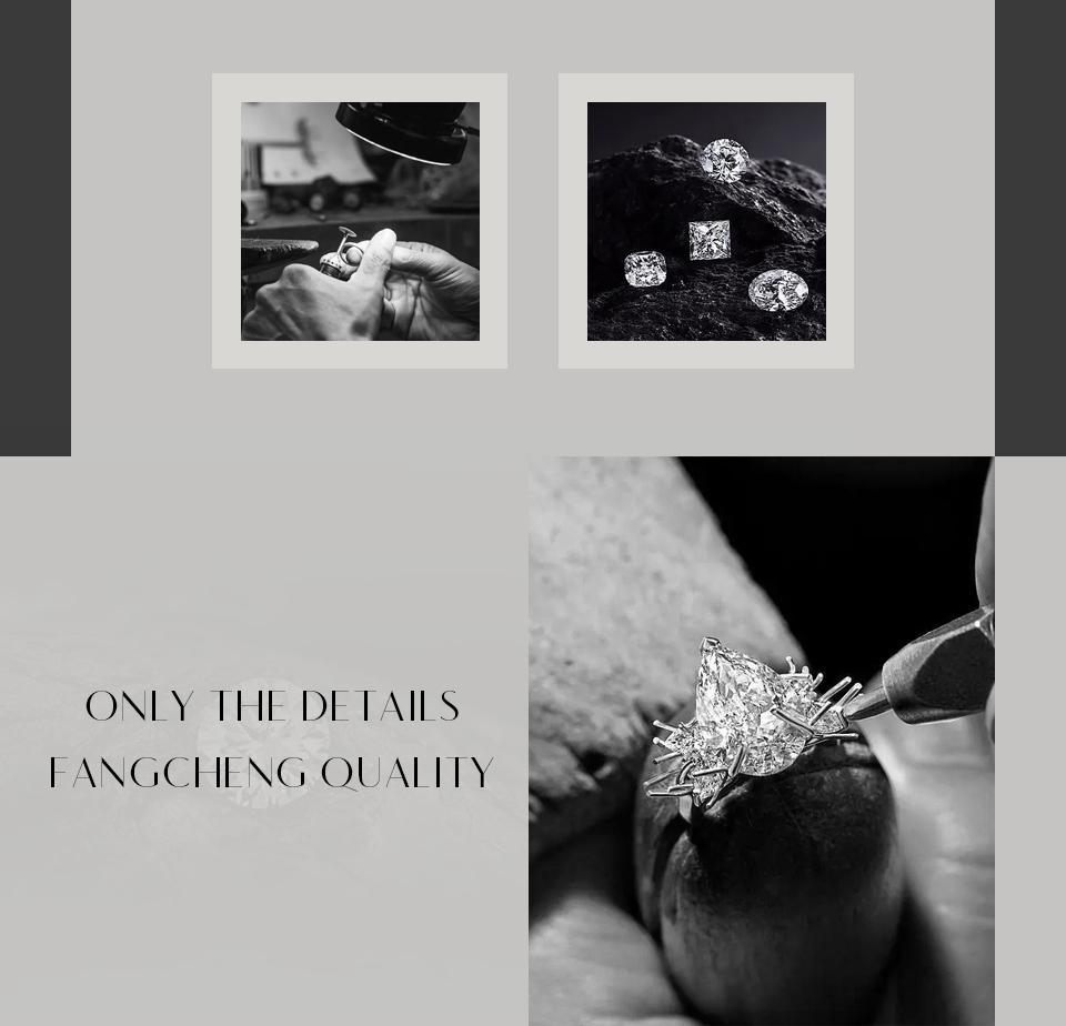 Pear Cut Synthetic Moissanite Ring 3CT D Color  VVS1  for Women Anniversary Gift Fine Jewelry R056