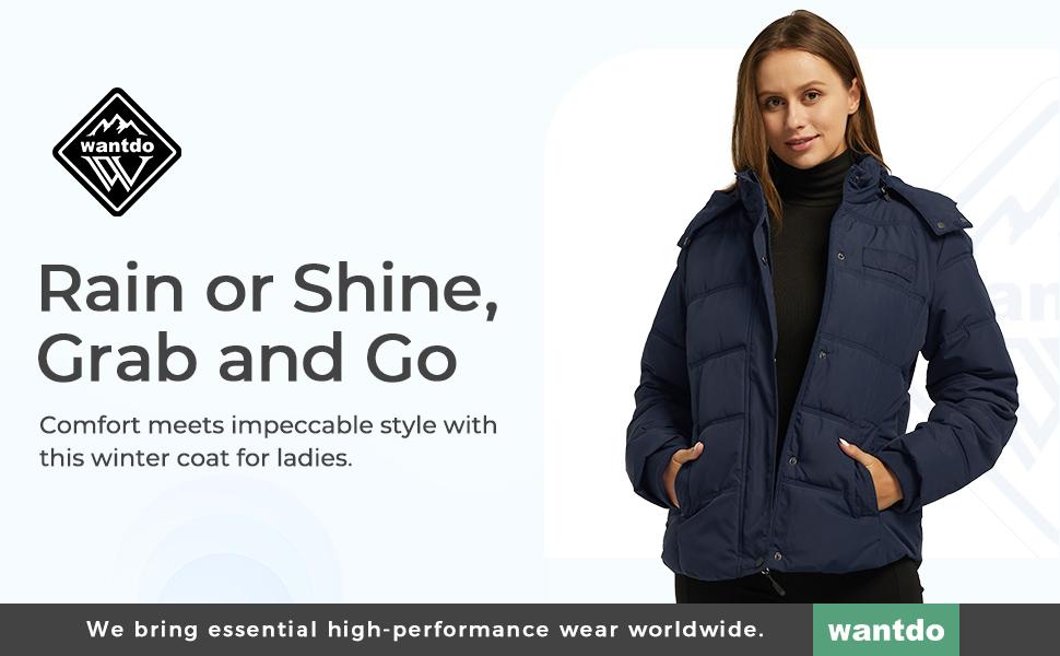 Women's Quilted Winter Coats Hooded Warm Puffer Jacket with Fleece Hood Womenswear Tops  Lady Underwear Lady