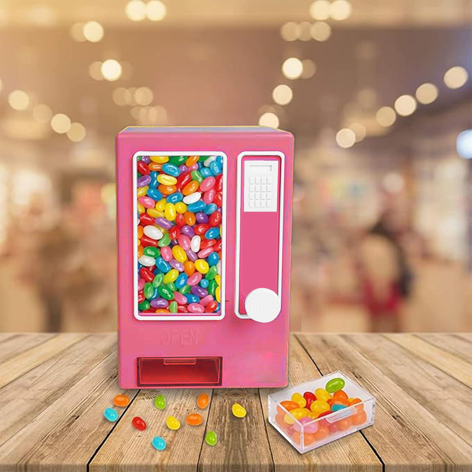 Mini Candy Vending Machine, Candy Storage Machine, Cute Desktop Candy Machine, Gift For Friends Or Girlfriend, Valentine's Day, And Birthday Gift