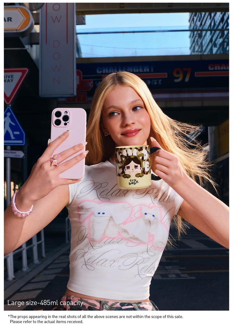 POP MART CRYBABY Wild but Cutie Series-Mug Cup