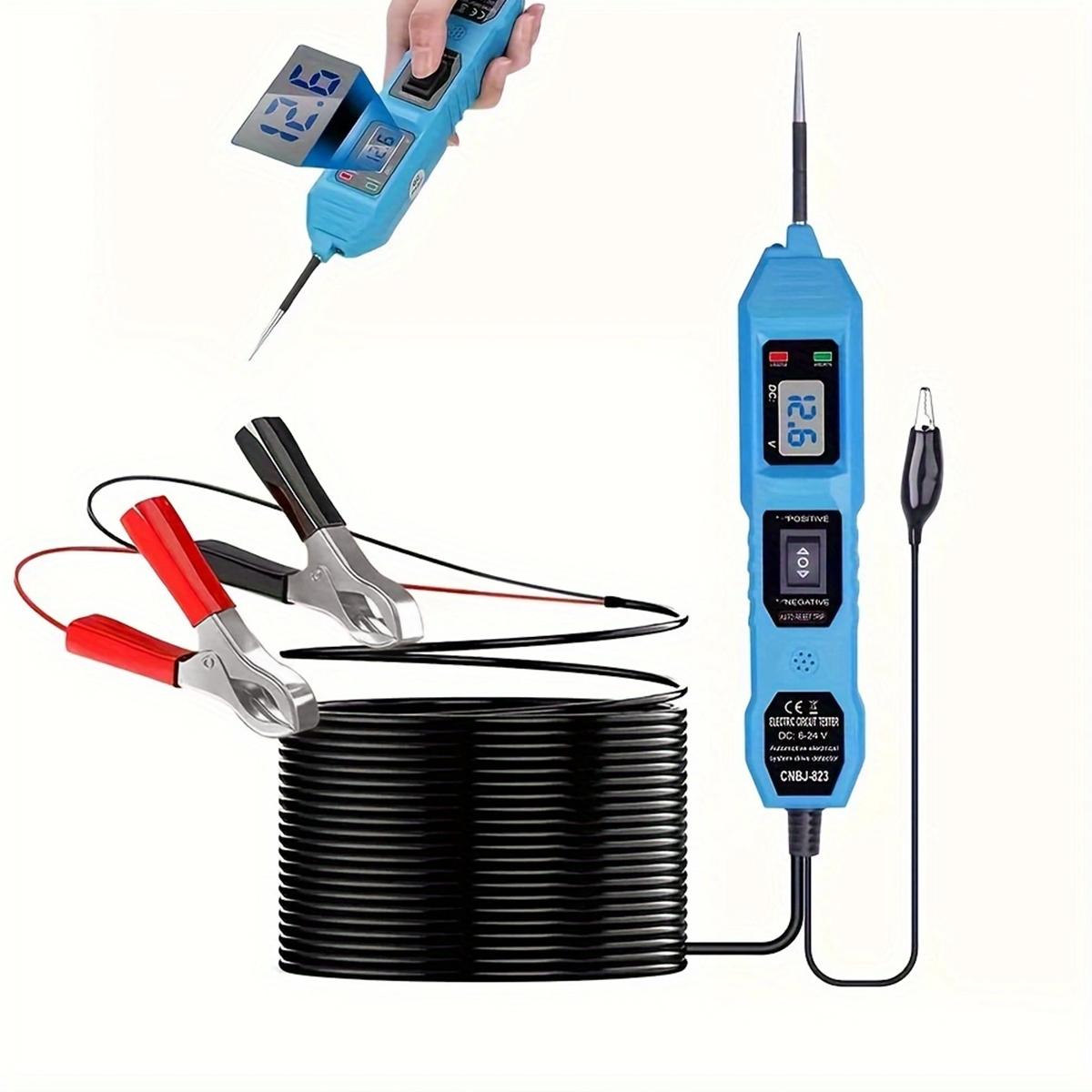 Car Electrical System Tester, DC Car Electric Circuit Tester Multi-functional Electrical System Diagnosis Tool