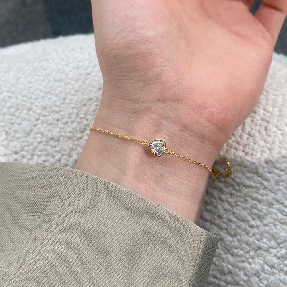 EAMTI 925 Sterling Silver Cubic Zirconia Wedding Bracelet Dainty Jewelry Gifts for Women Mother's Day/Birthday/Anniversary Day/Valentine’s Day