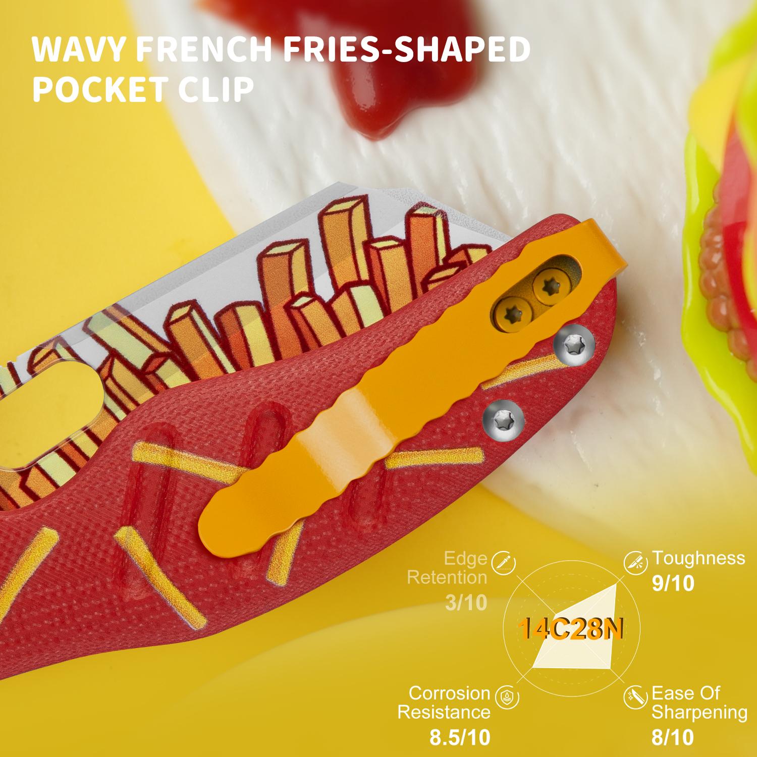 Kizer Mini C01C Cute Halloween Gift Fries Design 14C28N G10 V3488A15