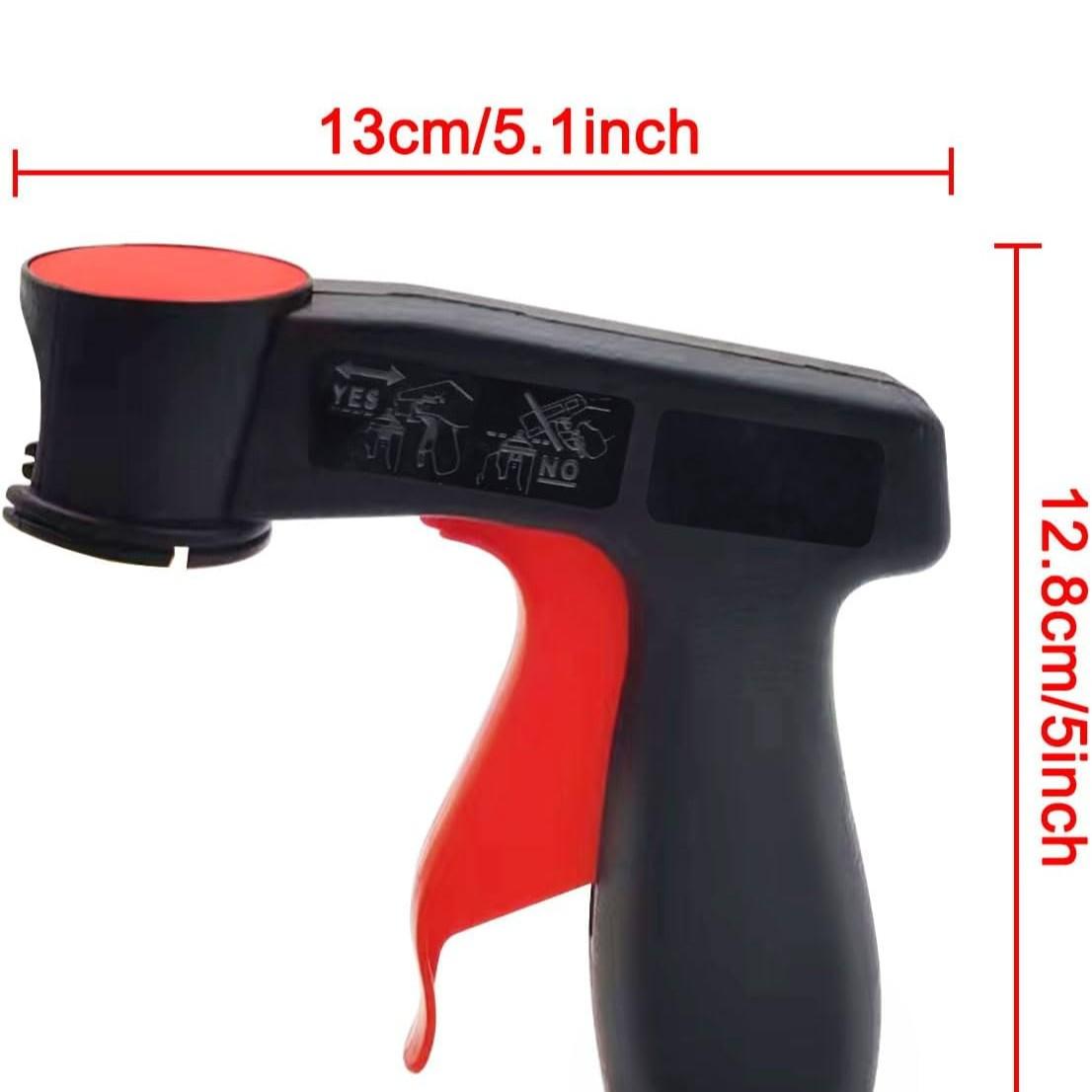 1pcs instant aerosol trigger handles, repeatable, easy to install, compatible with paint adhesives , trigger handle with full grip, body repair paint sprayer, Paint Spraying Tool