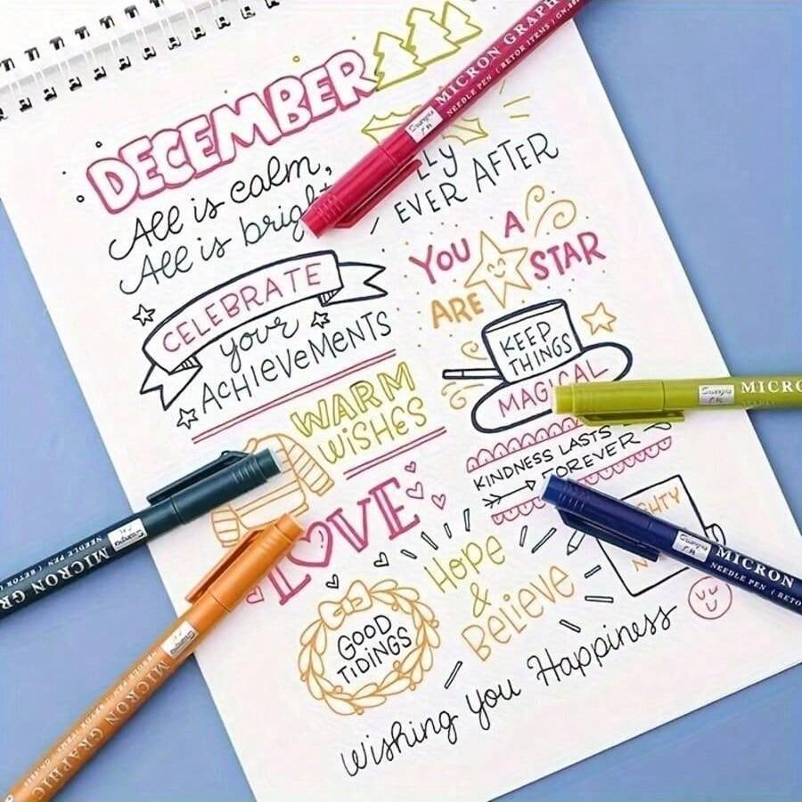 Versatile Pen for Writing & Drawing, Ideal for Beginners Doodling & Professionals Hand-Drawing, Perfect for Students Artists