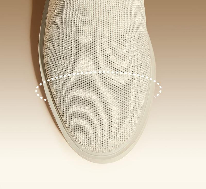 VIVAIA Women's Round-Toe Platform Water Repellent Chunky Wedge Boots-– Lightweight, Stable & Perfect for Travel & Outdoor Wear, Non-slip Boots for Women & Girls, Lug Sole Chelsea Boots Footwear Walking Shoes (Everly)