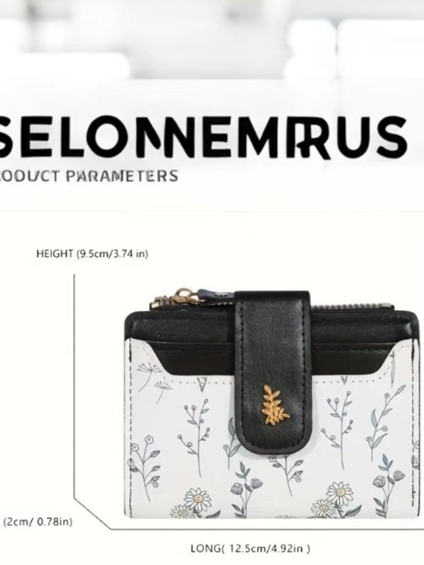 Fashionable Vintage Women's Wallet, Zipper Money Clip Handbag, High-End Retro Design, Stylish Ladies' Accessory, Perfect for Everyday Use