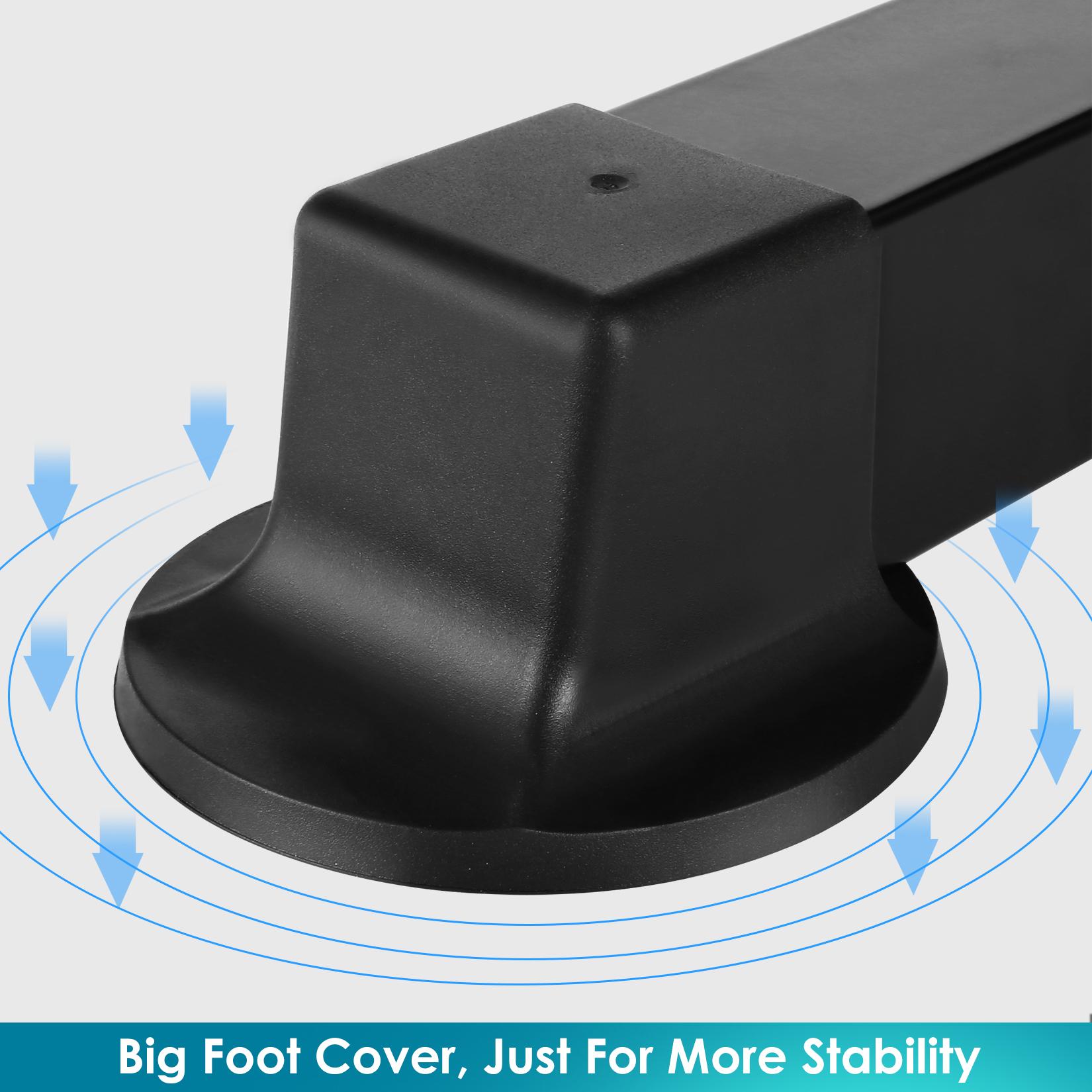 OPPSDECOR 6-in-1-660lbs Adjustable Weight Bench Set with Barbell Rack, Incline Bench Press, Leg Developer & Preacher Curl Capacity for Home Gym(bar and weight are not included)