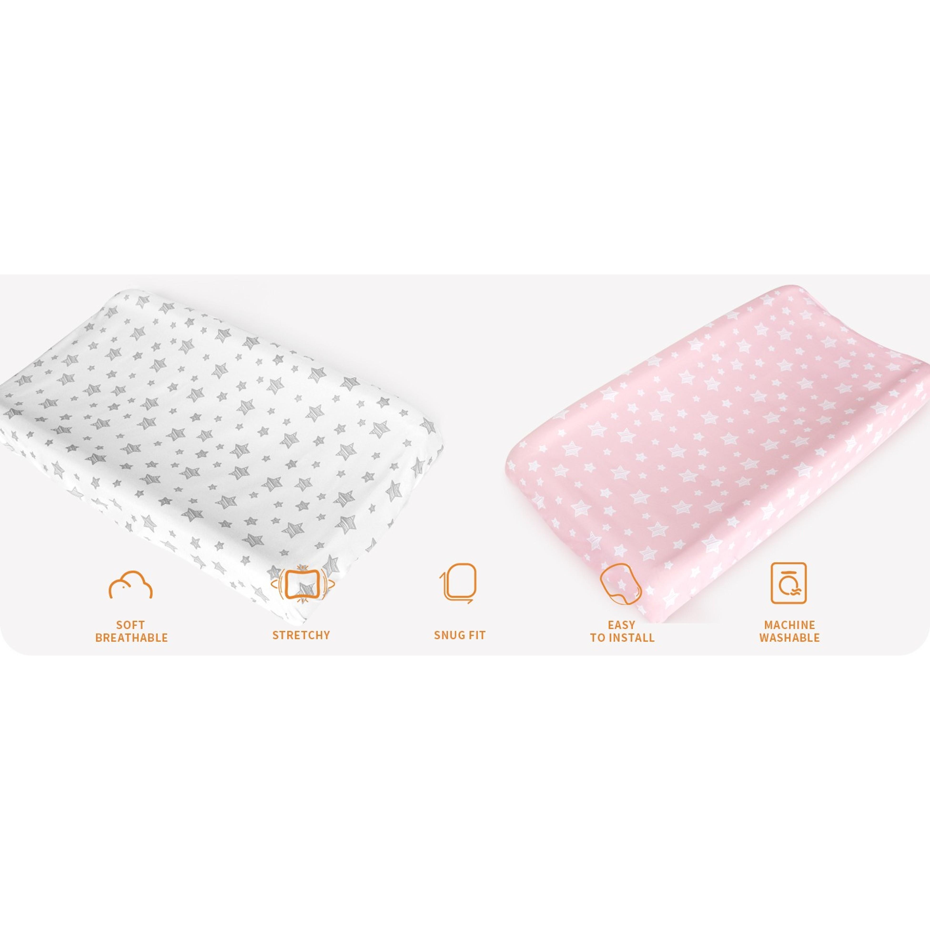 Soft Unisex Changing Pad Cover for Boys and Girls, Diaper Changing Table SheetGift