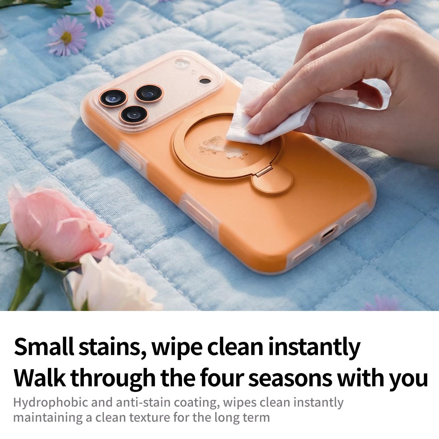 2026 New Liquid Jelly Magnetic Kickstand Skin-Friendly Phone Case for iPhone 17 Pro Max 17 Pro 16 Pro Max 16 Pro 15 Pro 14 13, Shockproof Protective Cover