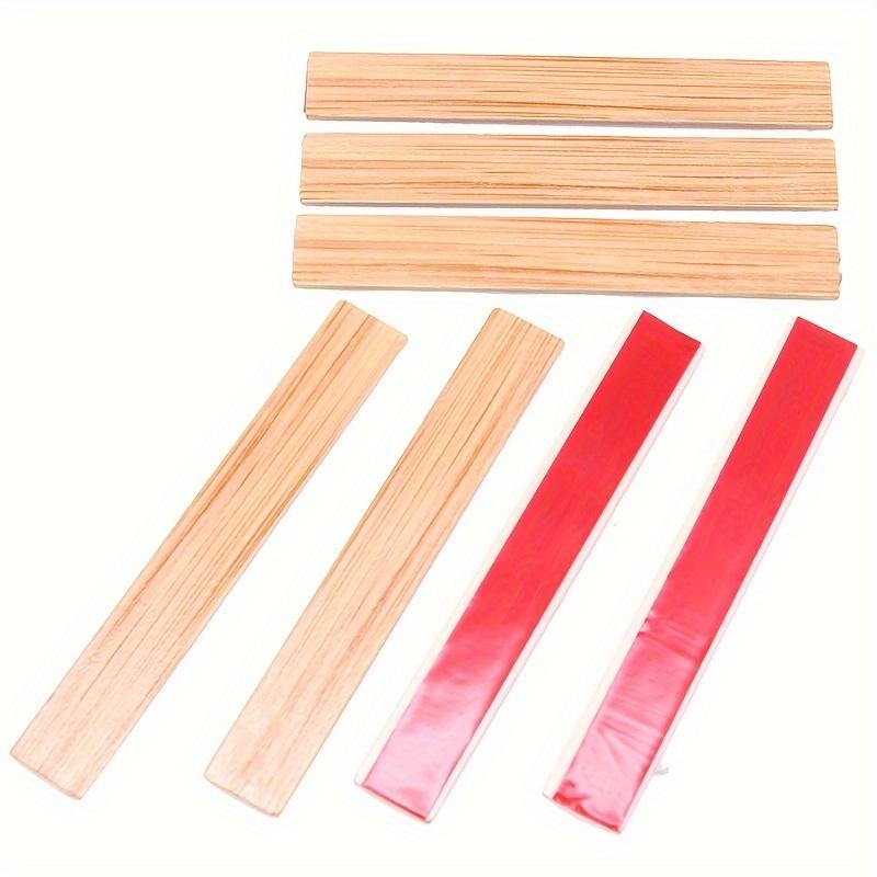 20pcs Dollhouse Miniature Wood Flooring Peel & Stick Planks with Realistic Wood Grain for BJD Kitchen Scene, Perfect Craft Gift