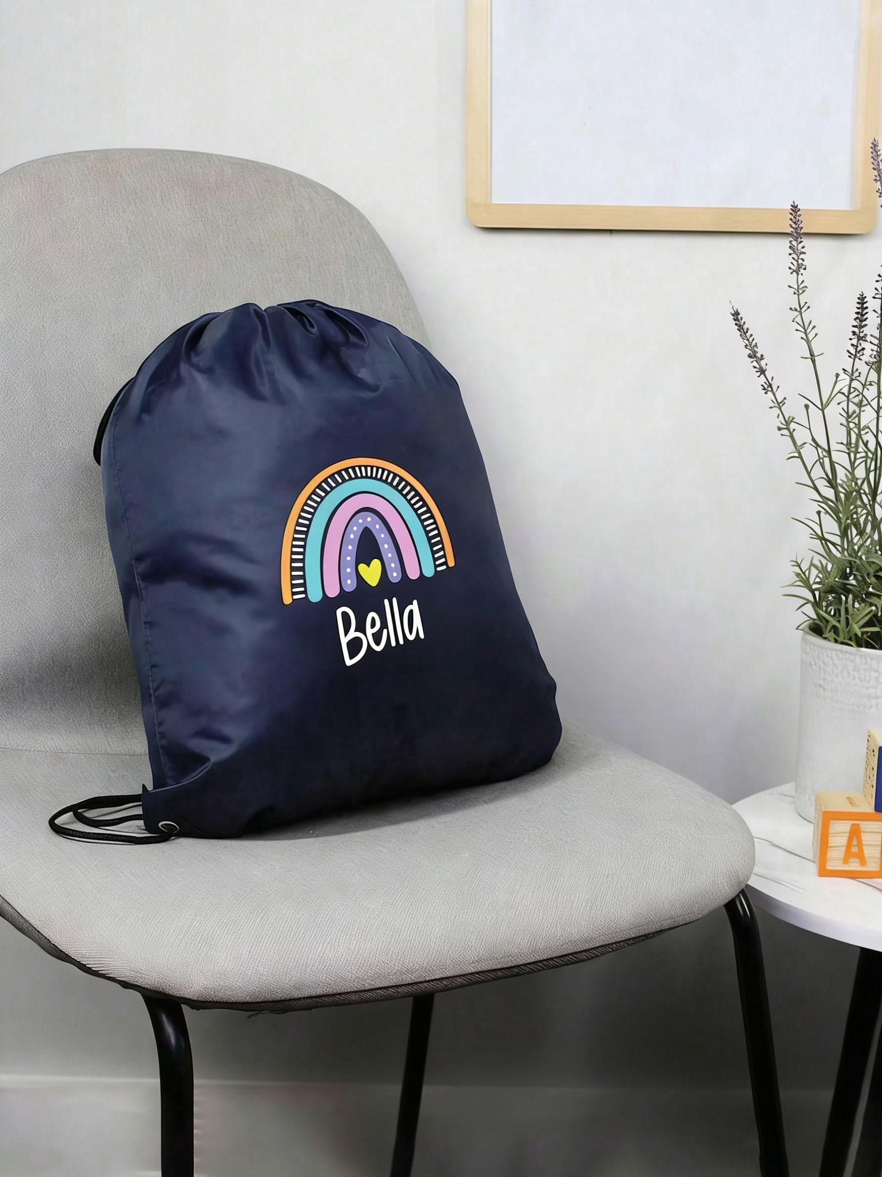 Drawstring Backpack for Teens, Personalized Sports Bag, Casual Sports Bag, Swimming Bag, Fitness Bag, After School Club Bag, Travel Bag, Back-To-School Sport Bag, Outdoor Sports Bag, Athletic Bag, Volleyball Bag