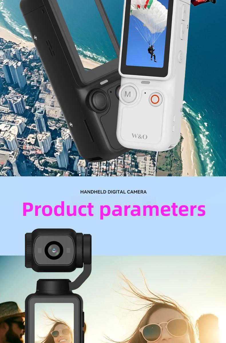 New Q7 HD Action Camera Outdoor Anti-Shake Handheld Portable Recording Vlog Travel Camera