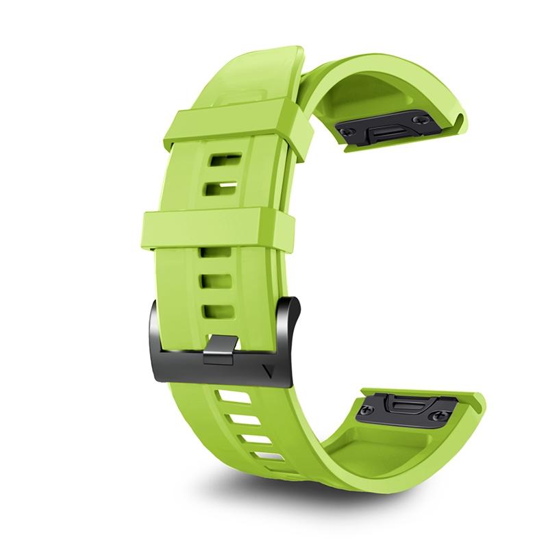 22/26mm quick installation strap, compatible Garmin tactix 8 47/51mm/Descent G2/Mk3i 51mm/Fenix 8 51/47mm/7X/7Pro/6X/6pro/5X/5plus， Soft silicone sports strap compatible with quatix 5/6/7/Epix Pro 51mm/Tactix7 AMOLED/Enduro3 2/Forerunner 955 965