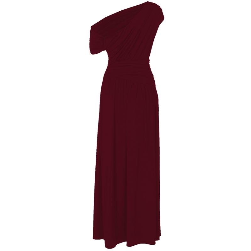 Women's One Shoulder Dress, Elegant Solid Color Dress for Party Club Dating, Evening Party Dresses, Ladies' Summer Clothes