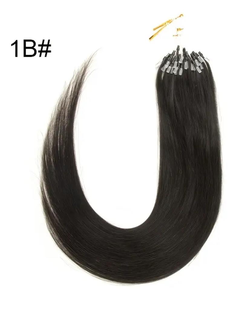 Micro Link Human Hair | Nano Bead Hair Professional Fish Line Hair Extensions, 50pcs Per Pack, 12-22 Inches, 30g Weightless, Multi-Layered Dynamic Effect Micro Link Human Hair | Nano Bead Hair Professional Fish Line Hair Extensions, 50pcs Per Pack, 12-22 Inches, 30g Weightless, Multi-Layered Dynamic Effect