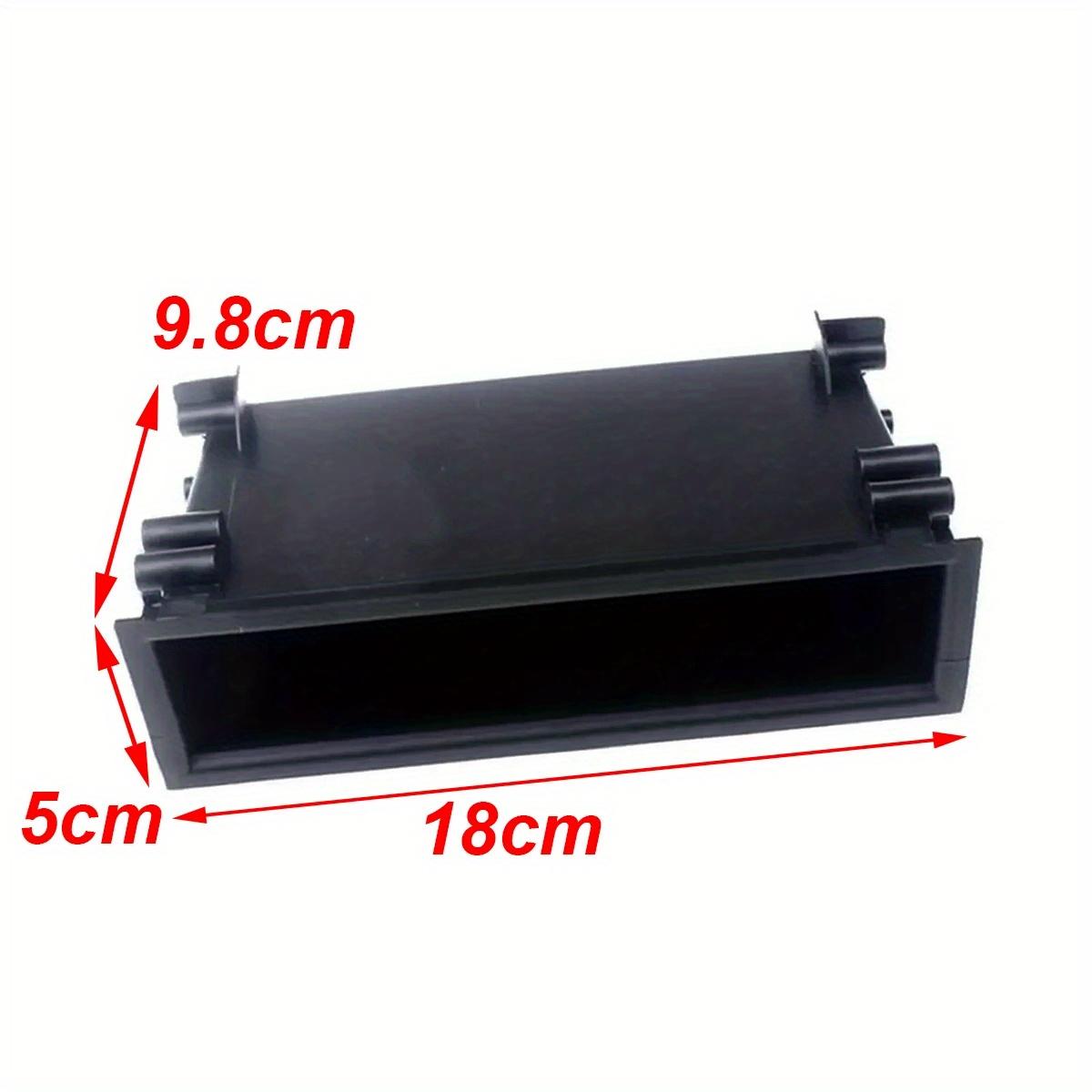 1 Din Car Radio Pocket CD Box Dashboard Frame Case Single Din Dashboard Storage Box Organizer For Toyota Car Accessories