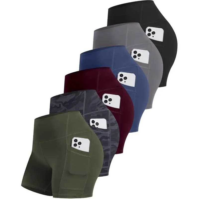 6 Packs - Black/Grey/Navy/Cassis/Camo Grey/Army Gr