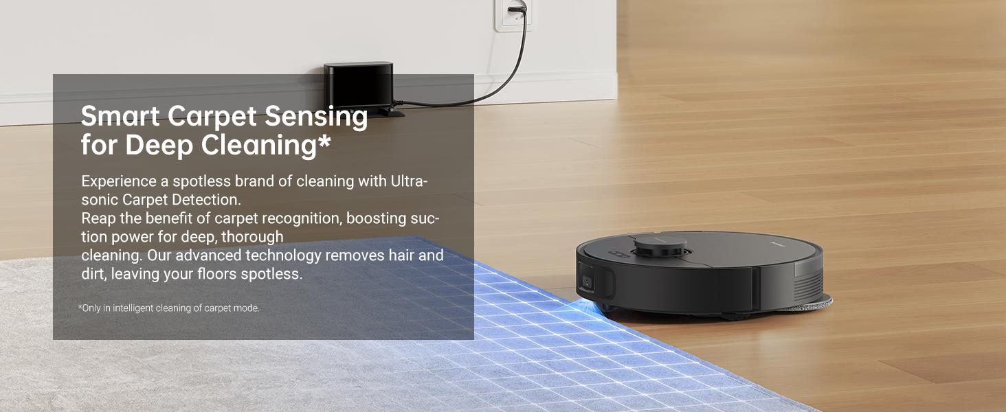 DREAME L10s Pro Gen 2 Robot Vacuum and Mop Combo, 7000Pa Suction, DuoScrub Mopping,7mm Auto Lifting Mop, Ultrasonic Carpet Detection, All-Rubber Roller Brush, Ideal for Pet Hair, Hard Floor and Carpet Cleaner Machine Dust Collector
