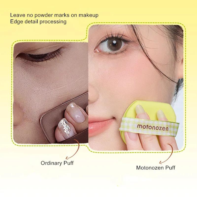 MOTONEOZEN 4pcs Makeup Blender Puffs Soft Smooth Powder Liquid Foundation Concealer Cosmetic Sponge Applicator Tool Dry Wet Use