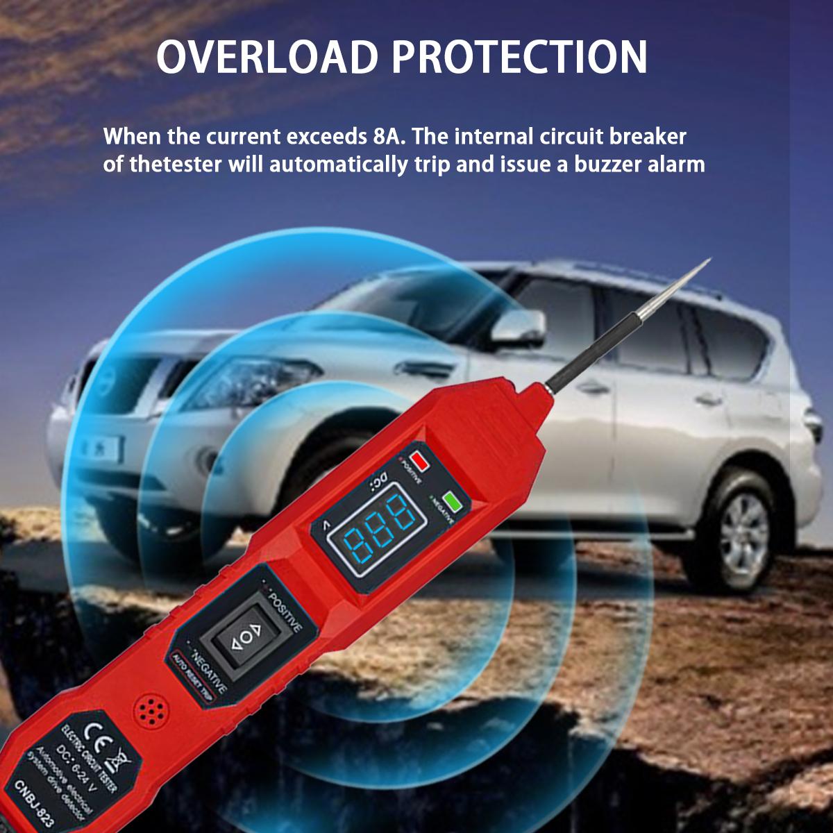 Circuit Tester, Automotive Electric Circuit Tester With Voltage Display LED Light, Car Power Circuit Probe Kit For Vehicle Circuit Tester, Automotive Electric Circuit Tester With Voltage Display LED Light, Car Power Circuit Probe Kit For Vehicle