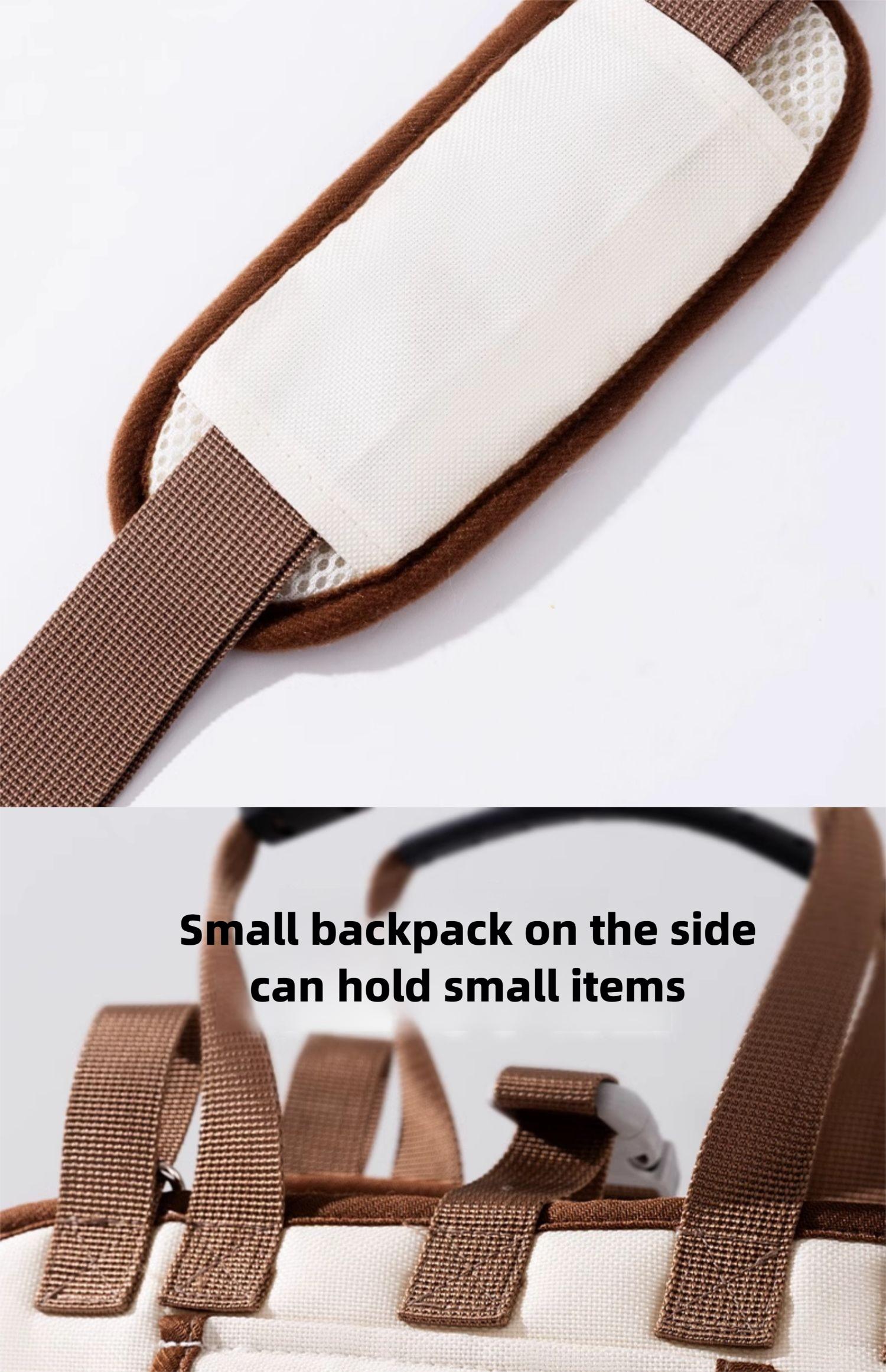 Portable Pet Carrier Backpack for Small Dogs & Cats - Versatile Crossbody, Handbag, and Shoulder Bag for Outings and Dog Walking