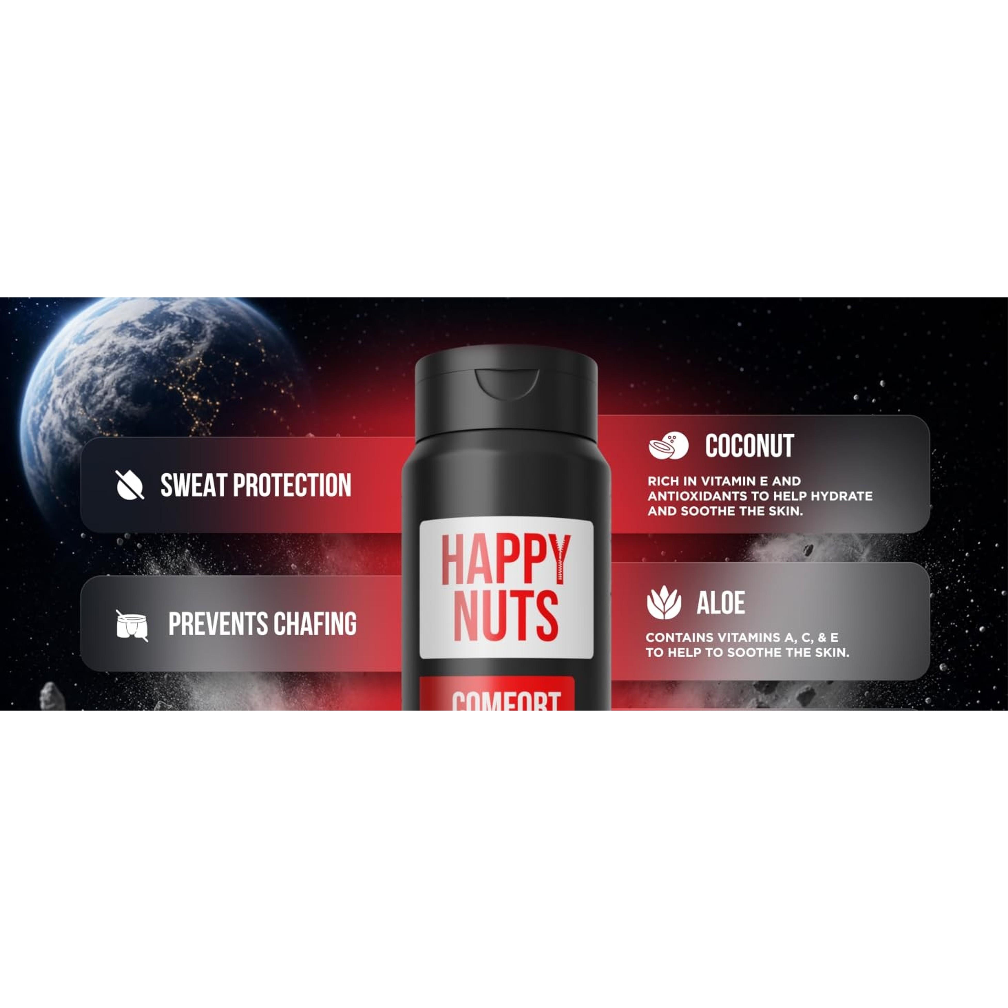 Men's Comfort Powder Deodorant – Anti-Chafing, Sweat & Odor Control for Jock Itch, Aluminum-Free, 6 oz (1 Pack), Original ScentGift
