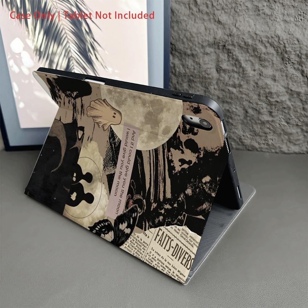 Case for ipad,A book-style tablet case compatible with ipad 10th generation,for iPad Air(M2)/for iPad Pro(M4)/air4/5/6/pro10.5/2022/2021/2024/12.9/mini7/2019/,air m3/a16 2025, Tablet Protective Cover