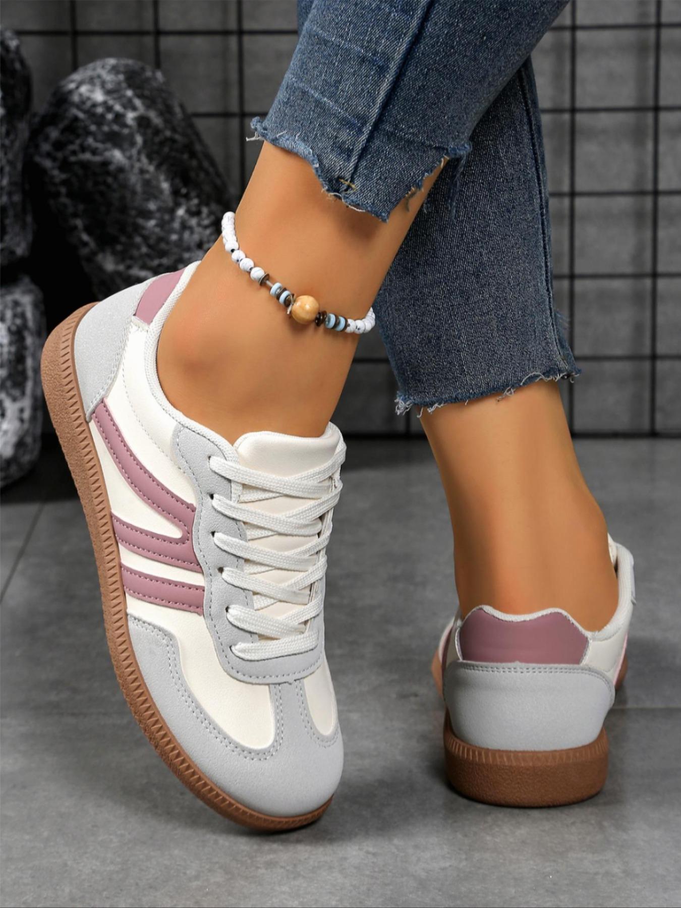 Women's Casual Walking Shoes, Comfortable Breathable Design, Lightweight Sneakers for Daily Wear & Outdoor Activities